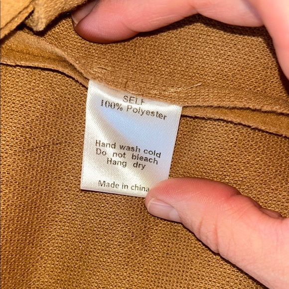 Mod Ref Camel Open-Front Wool-Blend Jacket - Picture 4 of 5